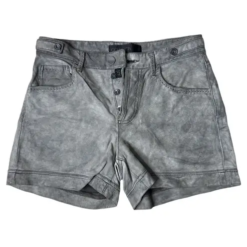 Goldsign Shorts 2 25 Gray Designer Shorts High Waist Edgy Chic Luxe Streetwear Size XS