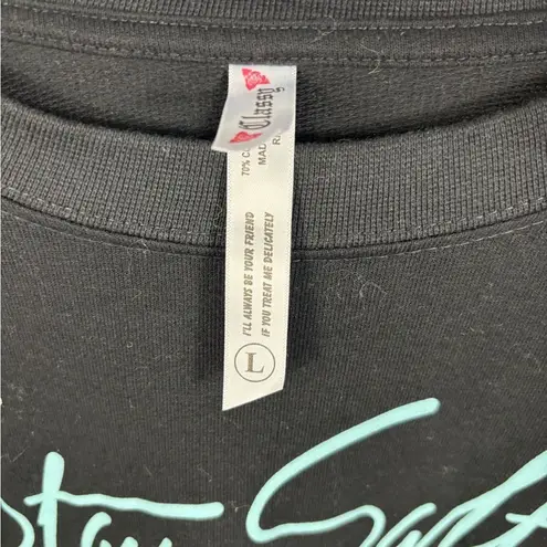 Stay Salty Myrtle Beach Long Sleeve Top – Tropical Floral Colorblock Size L