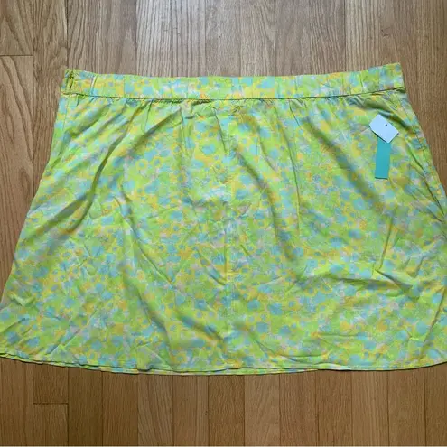 Abound NWT  Multi Tarry Floral Mini Skirt Size 3X