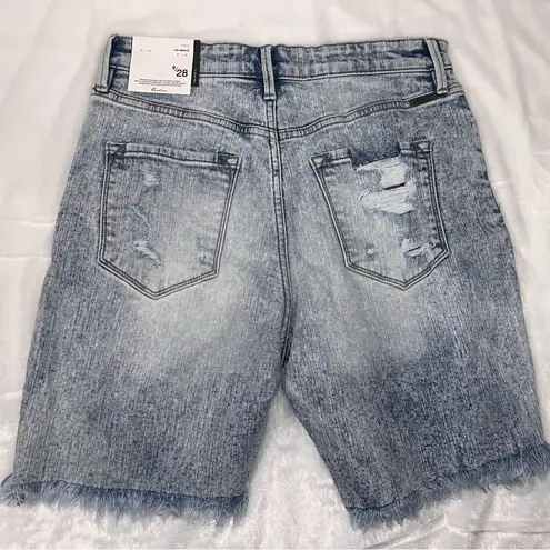 Bermuda KanCan Ultra High Rise  Length Cut Off Shorts Size 9 / 28 New