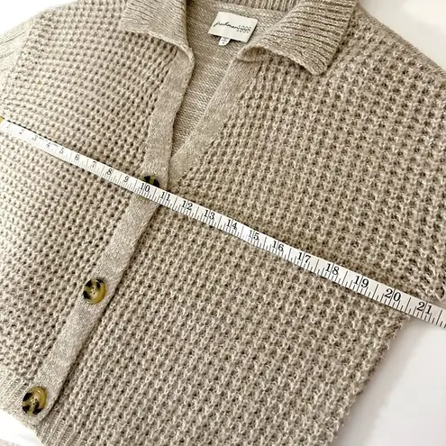 Freshman 1996 Cardigan Sweater Tan Size M