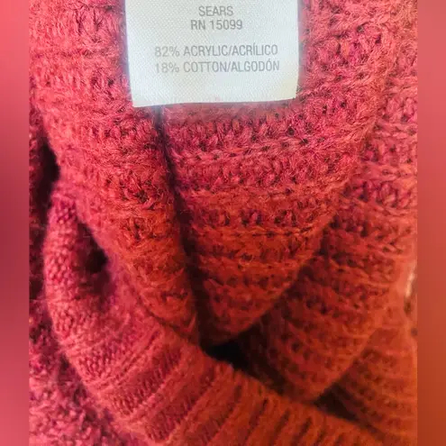 knee length dress wine color is a little thick fabric size XL Red