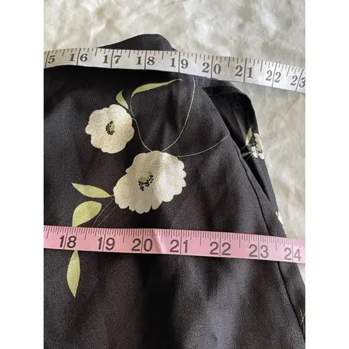 Daniel Rainn DR2 by Womens Skort Sz Plus 1X Mini Wrap Floral Office Career Night