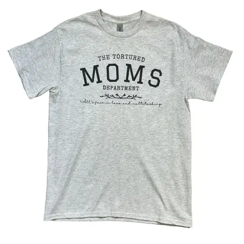 Gildan Tortured Moms Department Love and Multi-tasking Womens Medium T-Shirt