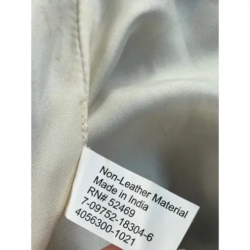 Striped Fringe Tote Bag Bohemian Purse Black Cream Woven Rope Handles