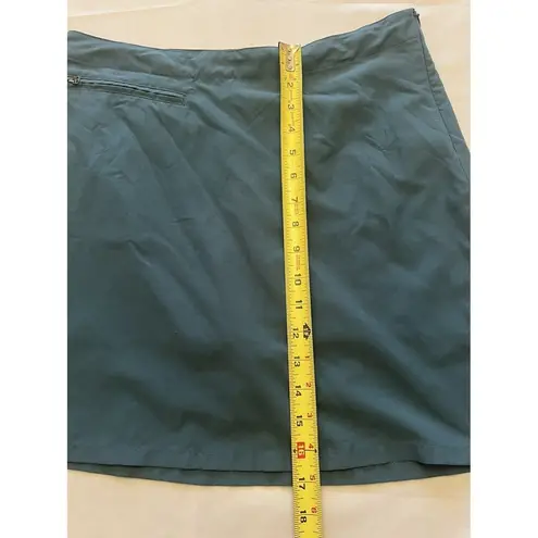 Patagonia  Duway Skort Womens Size 6 Teal Shorts Pocket Hike Golf Casual Athletic