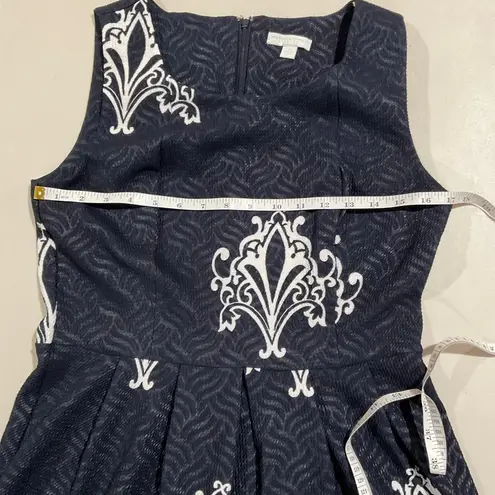 Ny&co New York & Stretch Floral A-Line Dress Woman's Size M