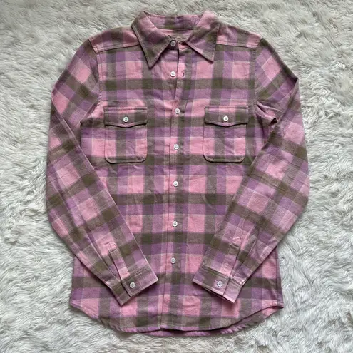 Spell & The Gypsy Collective Spell & The Gypsy Top Maverick Flannel Button Down Shirt Lilac XXS NWT New