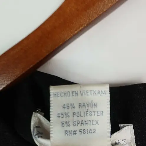 London Times Studio 4 Sleeveless Sheath Dress Funeral Dark Gray/Black