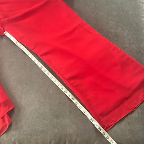 Women’s Red Chiffon 3 Piece Pants Suit Mother of the Bride Plus Size 20W NEW - Image 11