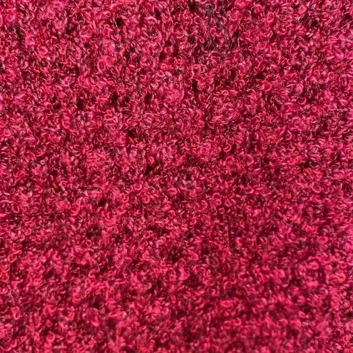 Barbara Lesser burgundy knit Cardigan and sleeveless maxi dress. Size S. Red