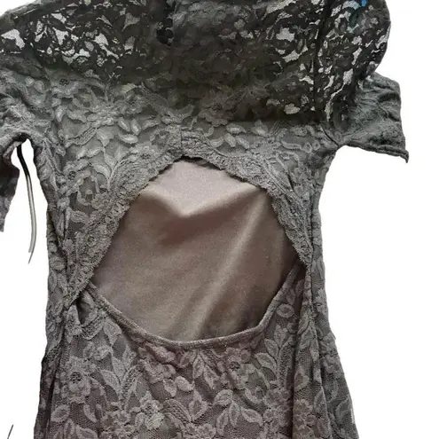 Moda International Women's Black Lace Dress, Size XS