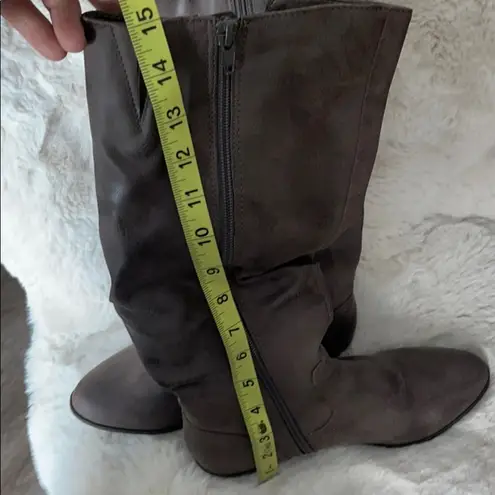 White Mountain Wide Calf Tall Boots π’ Size 5M
