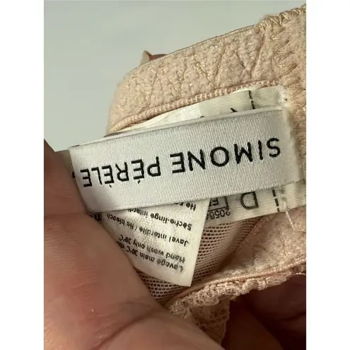 C2 Simone Pérèle C2 Simone Perele Comete Lace Underwire Bra Pinky Sand Size 36D Pink