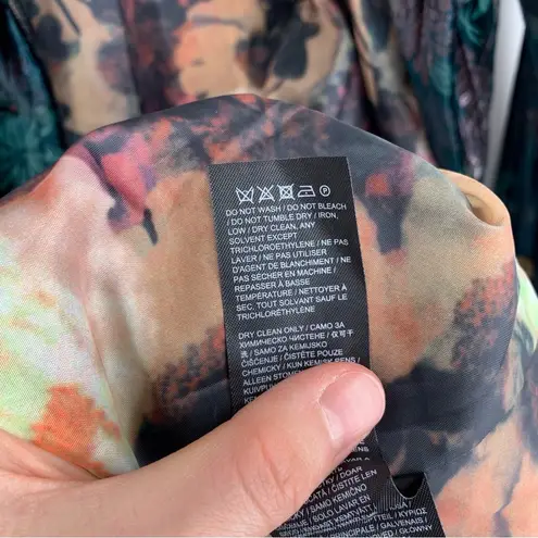 JOE BROWNS Remarkable Crushed Velvet Coat Teal Floral 16 Green