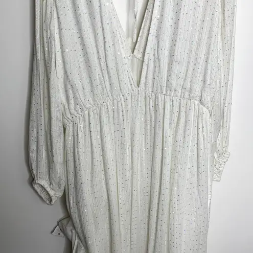 Sundress Chicago Maxi Dress Womens New Medium Large Revolve White