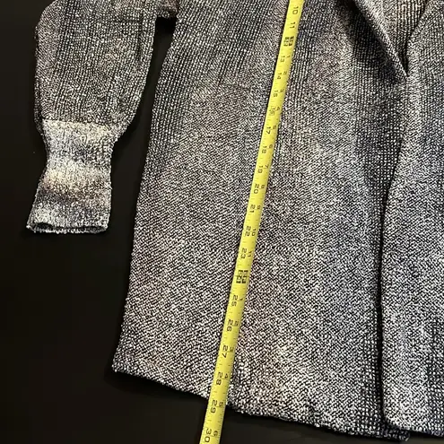 Vintage 80s Joan McGee 100% silk hand woven cardigan Size undefined