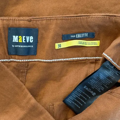 Maeve Anthropologie The Colette Cropped Wide-Leg Pants