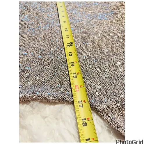 Boston Proper Sequin Turtleneck Sweater