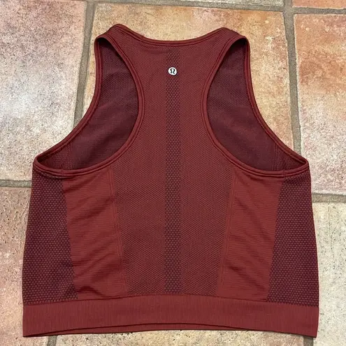 Lululemon  cropped seamless tank