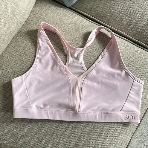 SoulCycle Light pink Soul Cycle Sports Bra