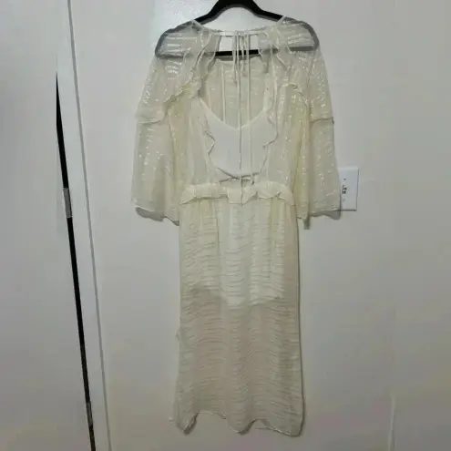 IRO ‎ Dress Sheer Detail 🩵