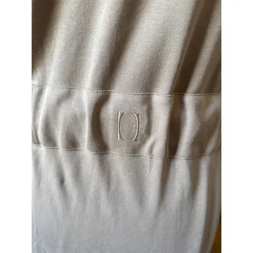 Subset Organic Cotton Unisex Essential Robe in Stone Size Medium Large