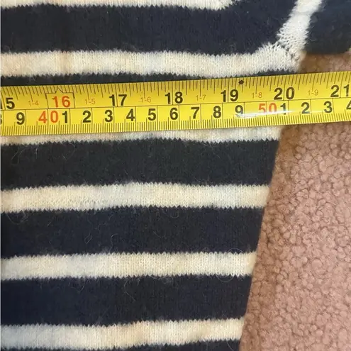 Madewell  XXS Nightfall Striped Cardigan Duster Sweater Merino Wool Alpaca blend