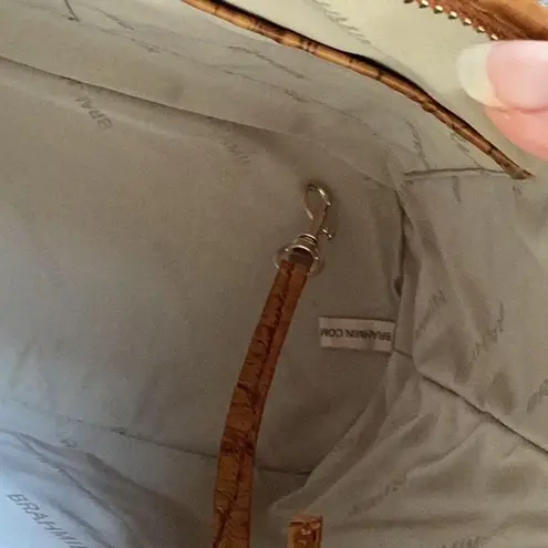 Brahmin Medium Asher Fern Williamette Leather Tote Bag