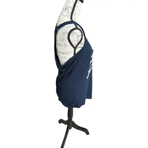 Darius Rucker When Was The Last Time Women's Navy Blue Racer Back Tank Top XXL