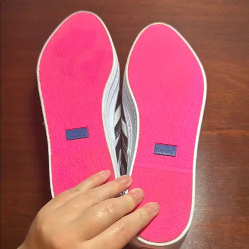 Keds Barbie striped canvas shoes