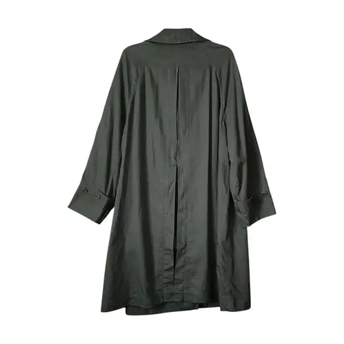 Madewell  Trench Linen and cotton blend Belted Coat. SZ. 1X thumbnail 7