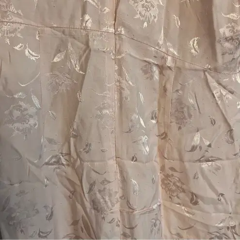 LULUS Red Carpet Ready Jacquard Maxi Dress Pink Size L