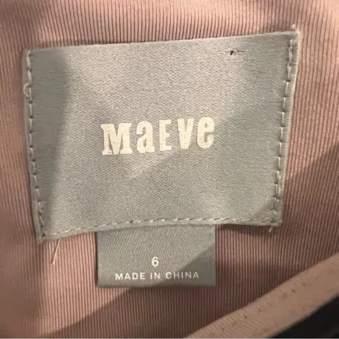 Maeve Black Cutout Midi Dress