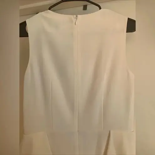 Cynthia Steffe Eden Sleeveless Cream Pleated Maxi Gown Size 4 - NWT