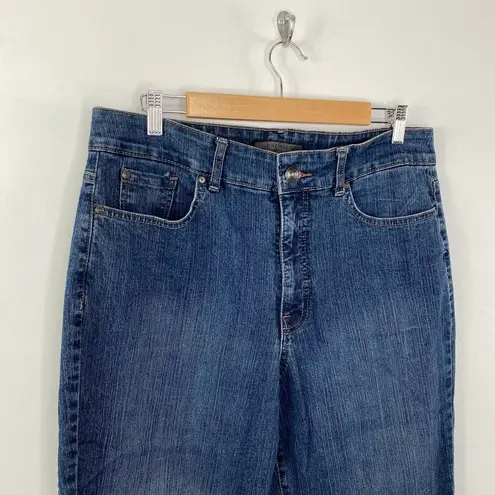 Nine West  Medium Wash Blue Stretch Denim Bootcut Jeans Women's Plus Size 16