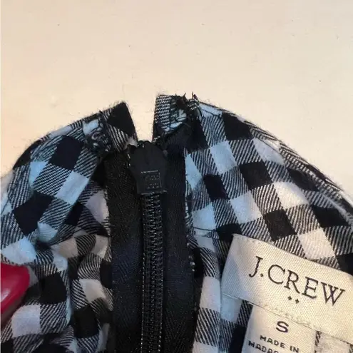 J. Crew AG879 Buffalo Check Flannel Funnel