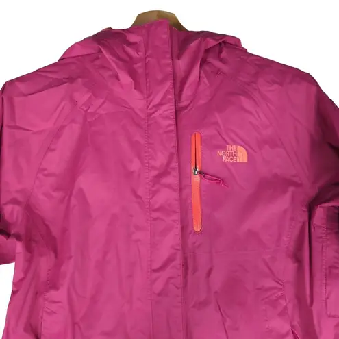 The North Face  Super Venture Lightweight Rain Jacket Fuchsia Pink Nylon Women's XS