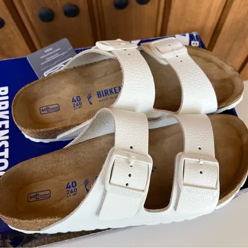 Birkenstock NEW!  Arizona Size 40 (9 Women’s) Sandals in White