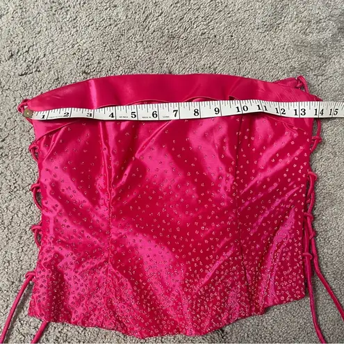 Zum Zum Vintage 90s Magenta Beaded 2 piece prom dress by Nika Livas