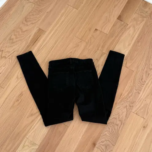 L'Agence Classic Black Denim L’Agence Margot Skinny Jeans size 26