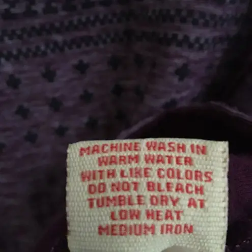 TFG heathered snowflake sweatshirt XL Purple