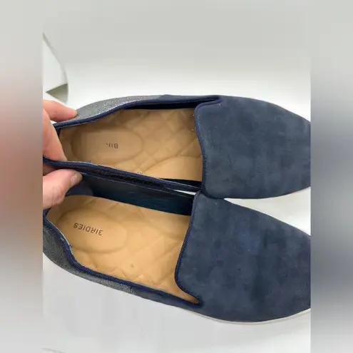 Birdies  Swift Slip-on Sneakers In Night Sky Suede Size 8