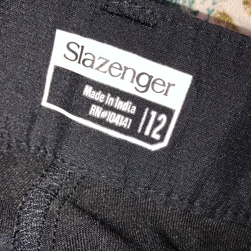 Slazenger  size 12 black tennis skirt/skort