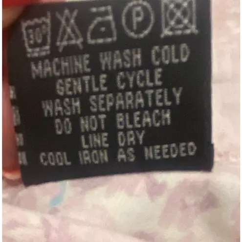 Hearts & Roses London Pink Floral Retro Dress Sze 14 Tradwife Rockabilly Pinup