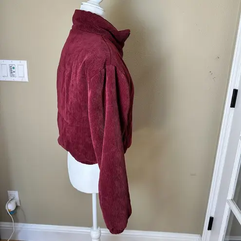 Love Tree Boutique Purchased Corduroy Bomber Puffer Jacket Coat Size Small