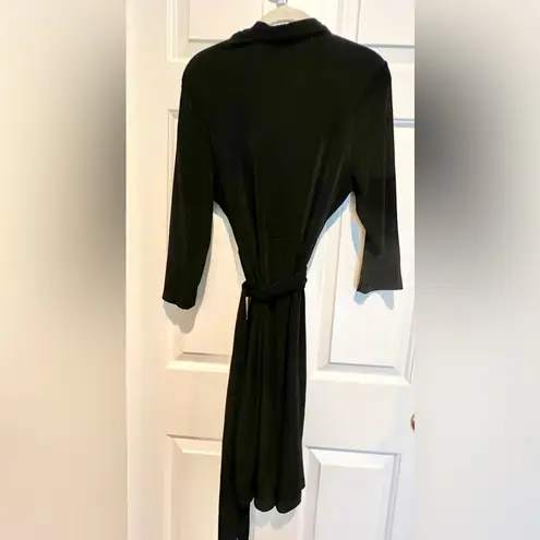 Coldwater Creek  black stretchy dress - size petite medium - new without tags