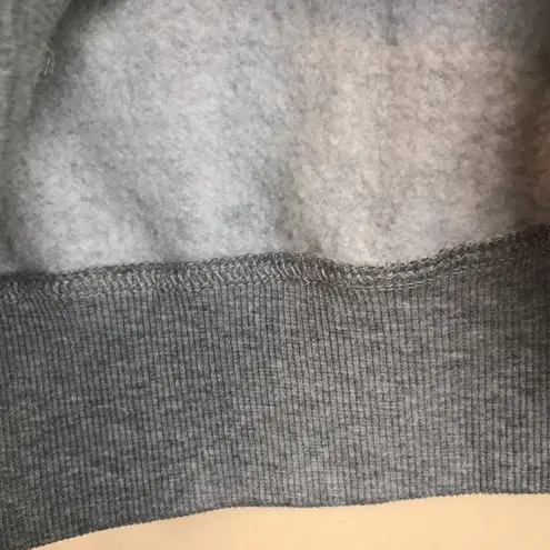 Fox Racing Women’s Gray Lime Green “FOX” Raglan Fleece Lined Sweatshirt