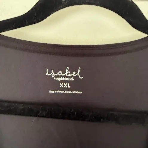 Isabel Ingrid Isabel Women’s XXL Black Nursing Friendly Top New