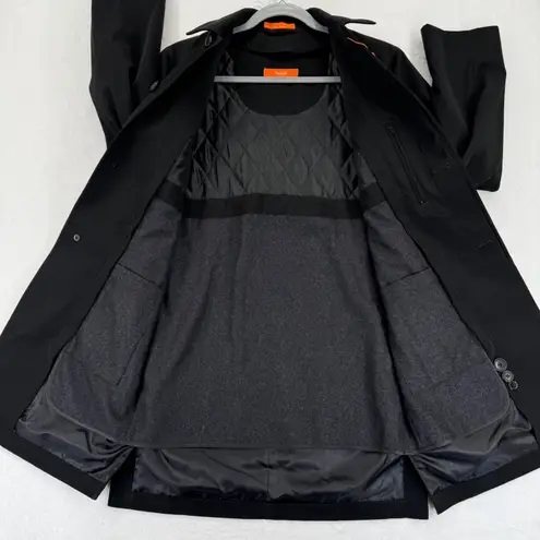 Tallia Black Coat Jacket Size 16R/28 New With Tags Blazer Overcoat